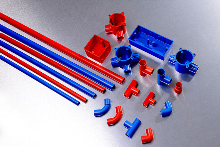 精品家裝阻燃絕緣PVC電工套管